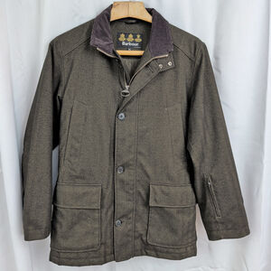 Men's Barbour Herringbone Challenger Insulated Jacket medium
